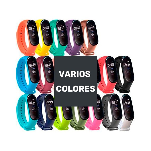 Jc correa silicona amarilla mi band 6